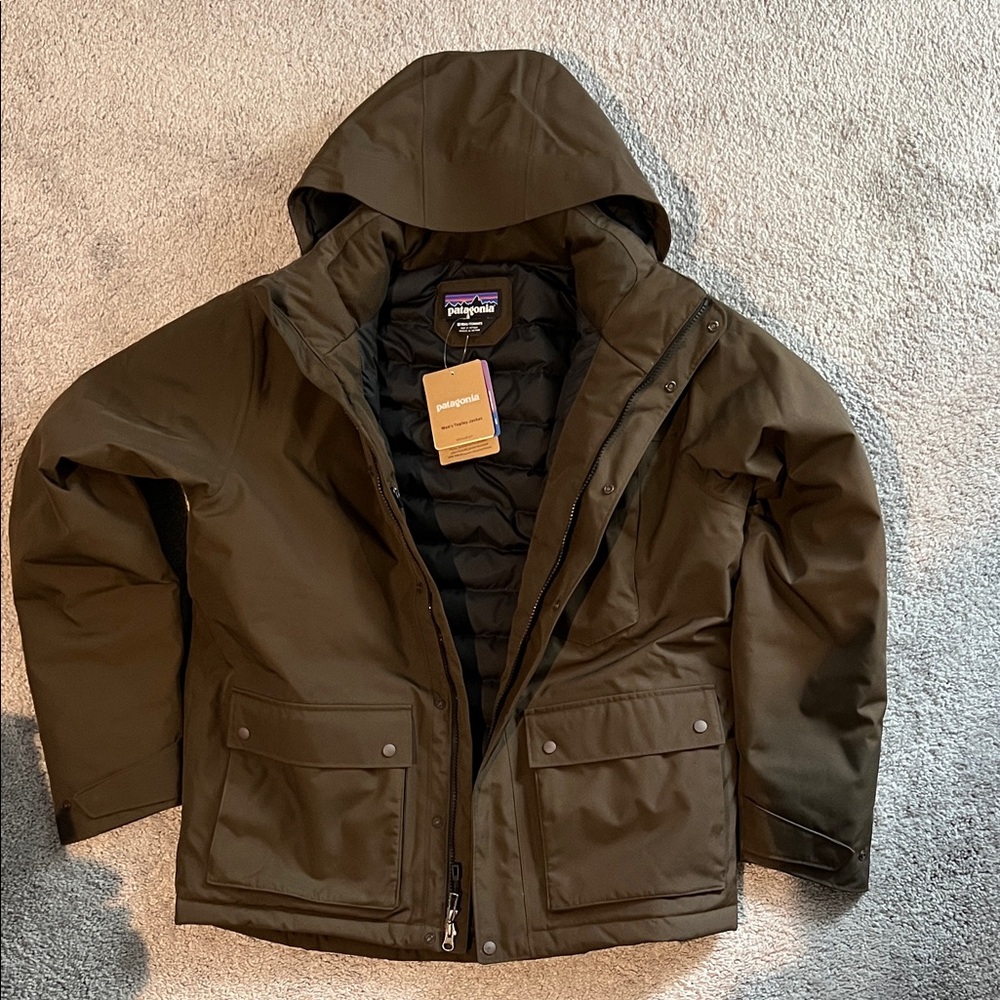 Patagonia Men's Logwood Brown Topley Jacket